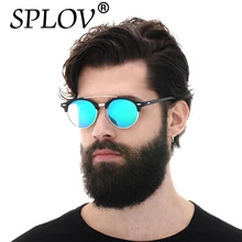 Ray брендовые Роскошные Дизайнерские поляризованные авиационные Круглые Солнцезащитные очки мужские винтажные Ретро очки женские очки для вождения металлические очки