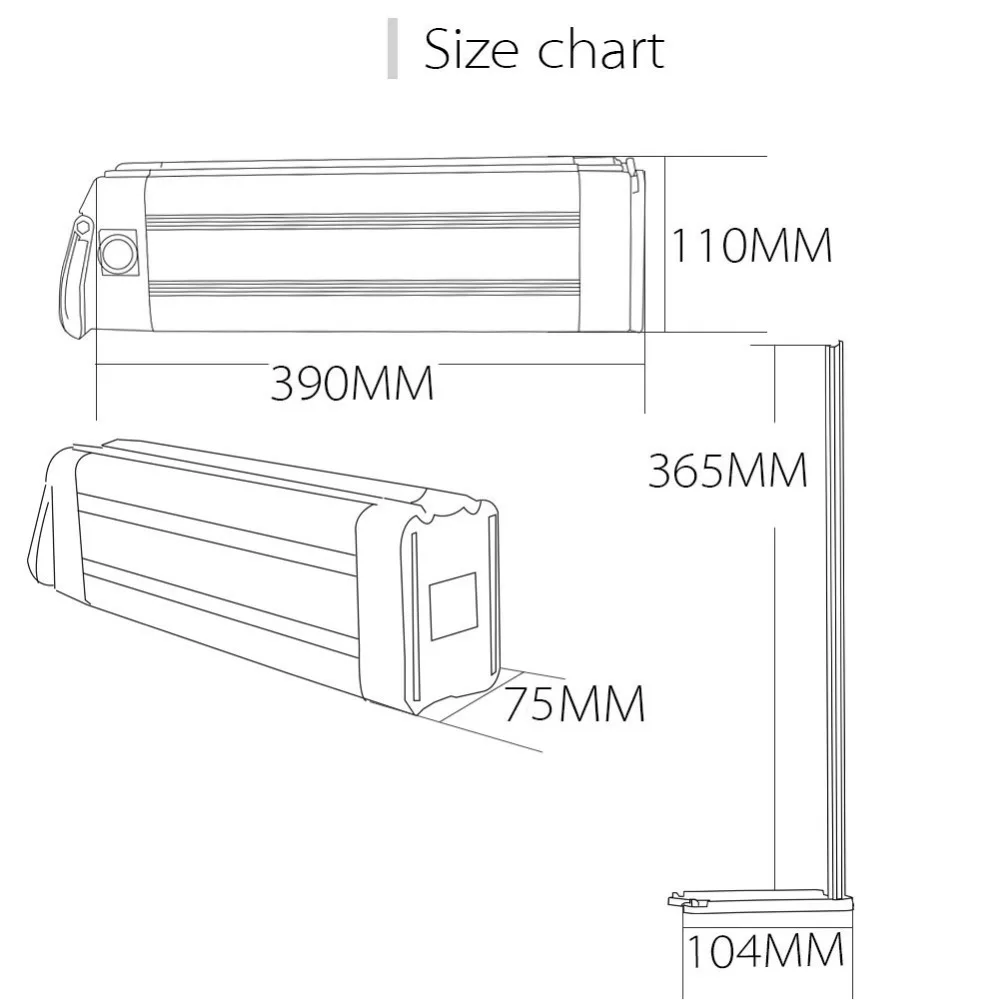 Scooter Battery Size Chart