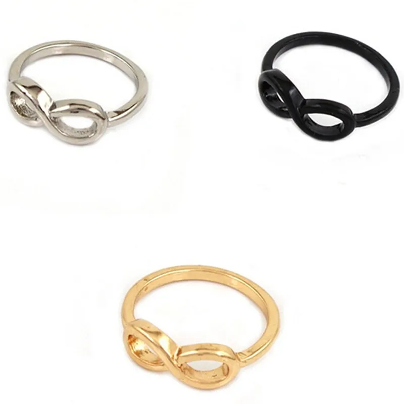 R154 Hot One Direction Cheap New 2016 Fashion Men Bijoux Lovely 8 Infinity Ring For Women Wedding Jewelry Accessories Rings Gift