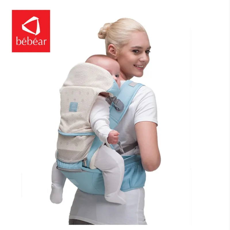 

2019 Baby Carrier 3-30 Months 10 in 1 Infant Comfortable Sling Backpack Hip Seat Baby Wrap Carrier Ergonomic Baby Belt