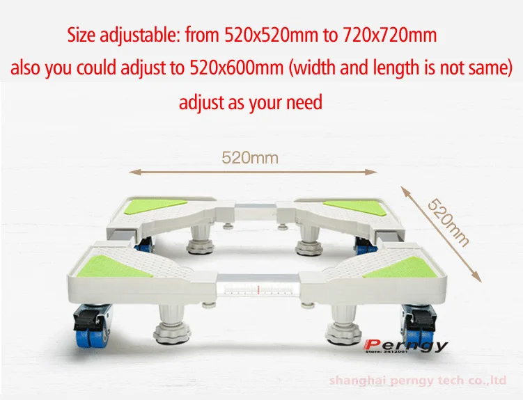 D-MOUNT FM-T1, передвижная напольная тележка для холодильника, подставка для холодильника, держатель для стиральной машины, двойное колесо с тормозом, фиксирующая ножка, 400 кг