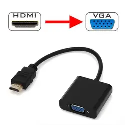 1080P HDMI мужчин и женщин VGA видео кабель Шнур конвертер адаптер для ПК HDTV XG