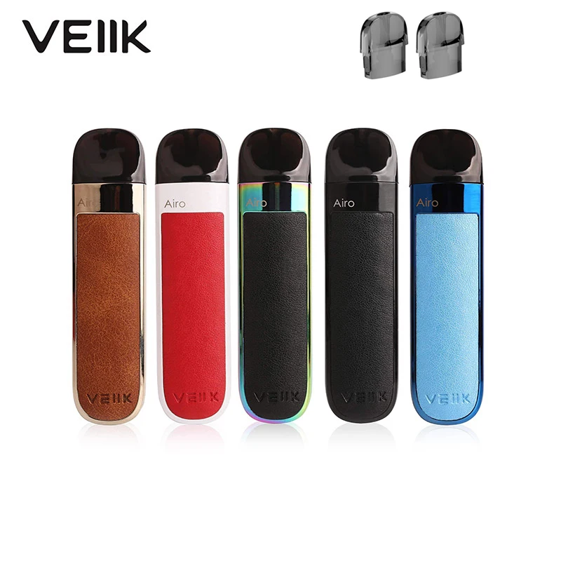 2 шт./партия VEIIK Airo Pod Vape стартовый комплект 360 мАч портативный мл Емкость Ом