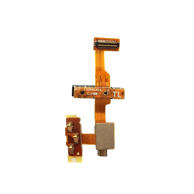 Original Huawei P7 Headphone Jack Audio Flex Cable For Huawei Ascend P7 with Vibrator Motor