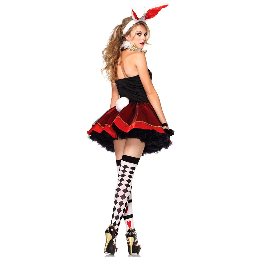 Костюм животного; костюм Алисы в стране чудес; костюм кролика для взрослых; маскарадный костюм для женщин; фантазия; карнавальный костюм; нарядное платье