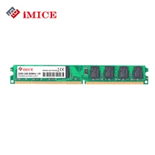 iMICE Desktop PC RAMs DDR2 1G 2GB 667MHz PC2 5300s 800MHz PC2 6400S DIMM Non ECC