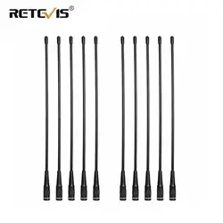 Retevis antena de RHD 771 para walkie talkie, accesorio para Yaesu Retevis RT3S RT3 RT1RT81 para TYT SMA M, venta al por mayor, 10 Uds.