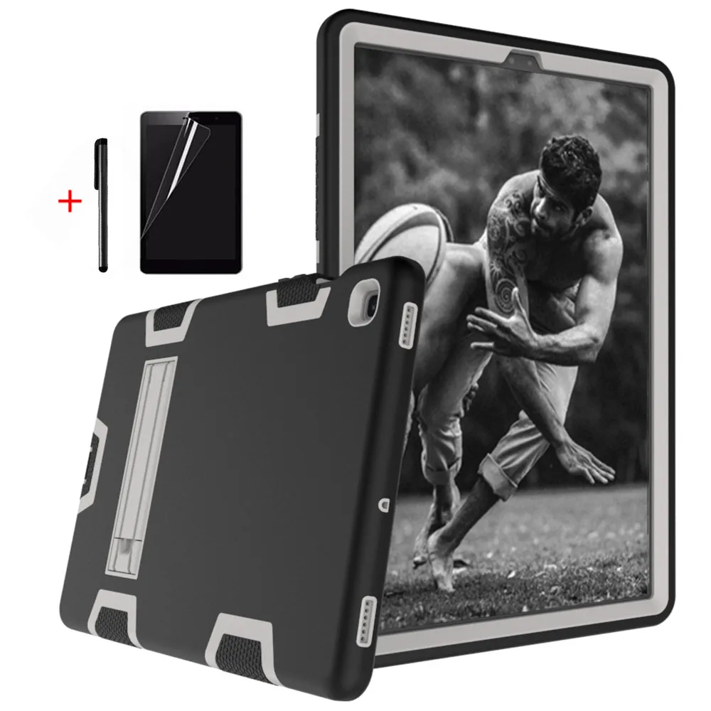 Silicon Shockproof Cover for Samsung Galaxy Tab S5e 10.5 SM-T720 SM-T725 10.5" Tablet Funda Capa Case for Kids+Film+Pen