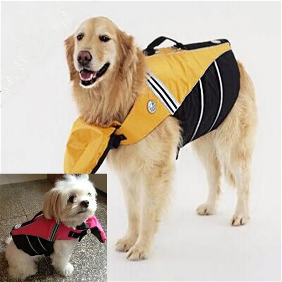 Adjustable Dog Life Vest Pet Belt Safe Clothing Puppy Jacket Reflective