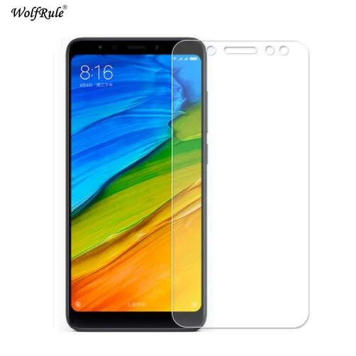 

2PCS Screen Protector Glass Xiaomi Redmi 5 Tempered Glass For Xiaomi Redmi 5 Glass Anti-scratch Phone Film Redmi 5 WolfRule