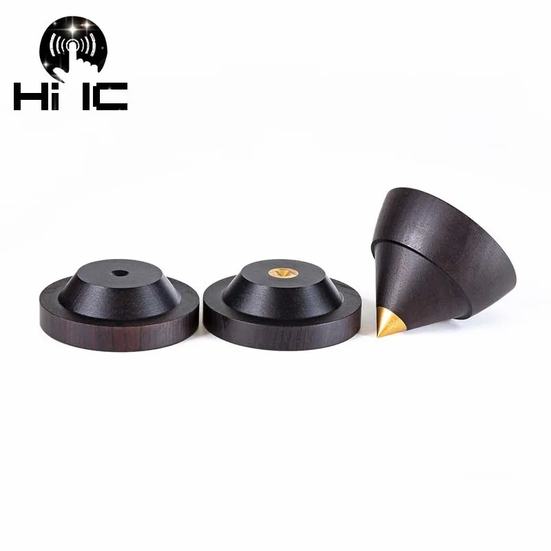 HIFI Audio Speaker Amplifier BIackwood Anti shock Shock Absorber Foot