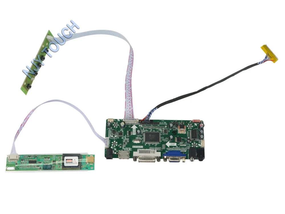 M. NT68676.2A Универсальный HDMI DVI VGA Аудио ЖК-дисплей/светодиодный контроллер LVDS комплект DIY монитор для Raspberry Pi