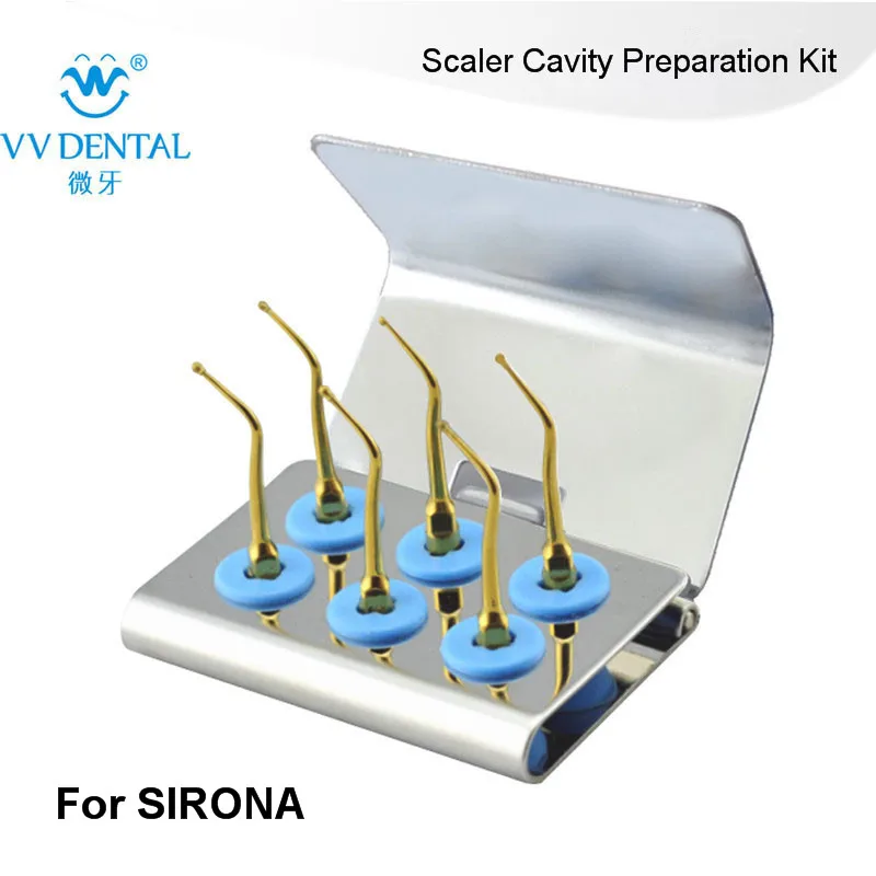 

1 set SCKG Cavity preparation tip for treating children Suitable for drilling-avoid preparations for SATELEC irrigator dental