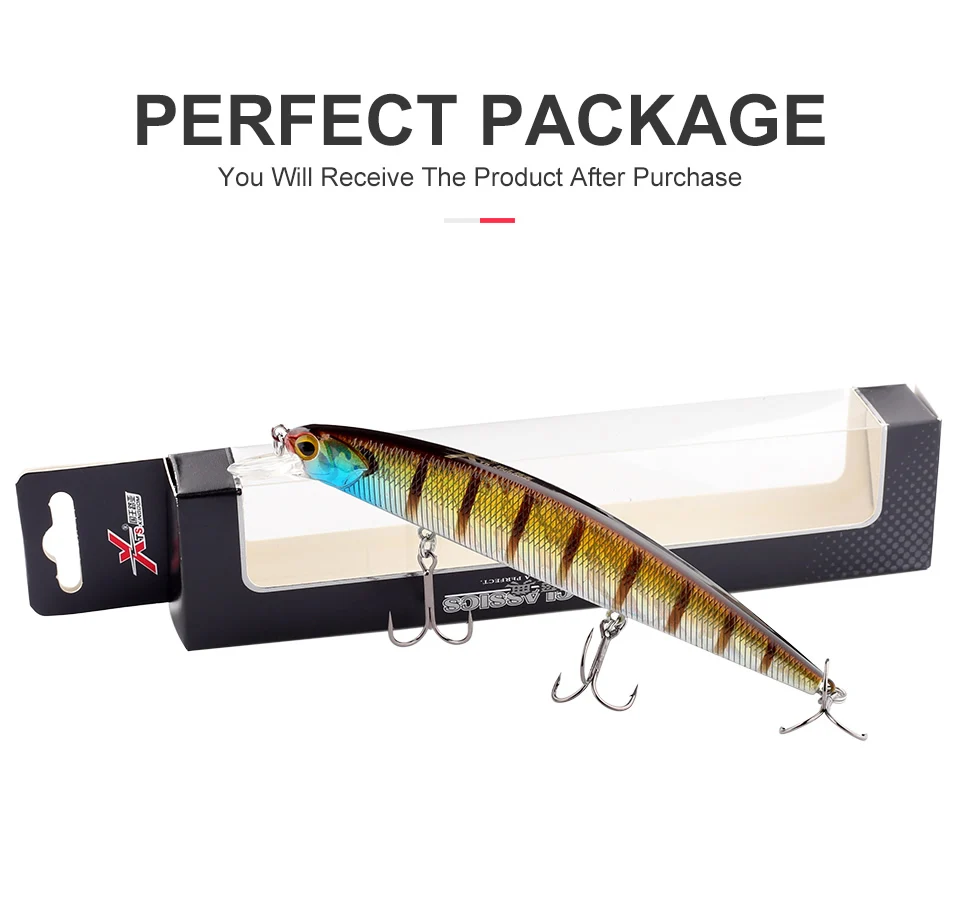 Kingdom 2018 New Hot Fishing LURE High Quality Hard Bait 130mm 20g Depth 0.8-1.5m minnow perfect action Wobblers free shipping  (7)