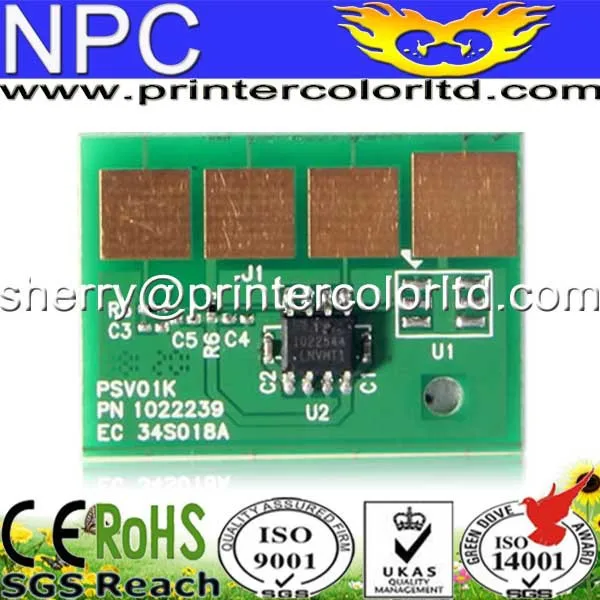 

chip  for  Lexmark OPTRA X652MFP for Lexmark  XS658-dme  for Lexmark T-654-dtn compatible printer chips -free shipping