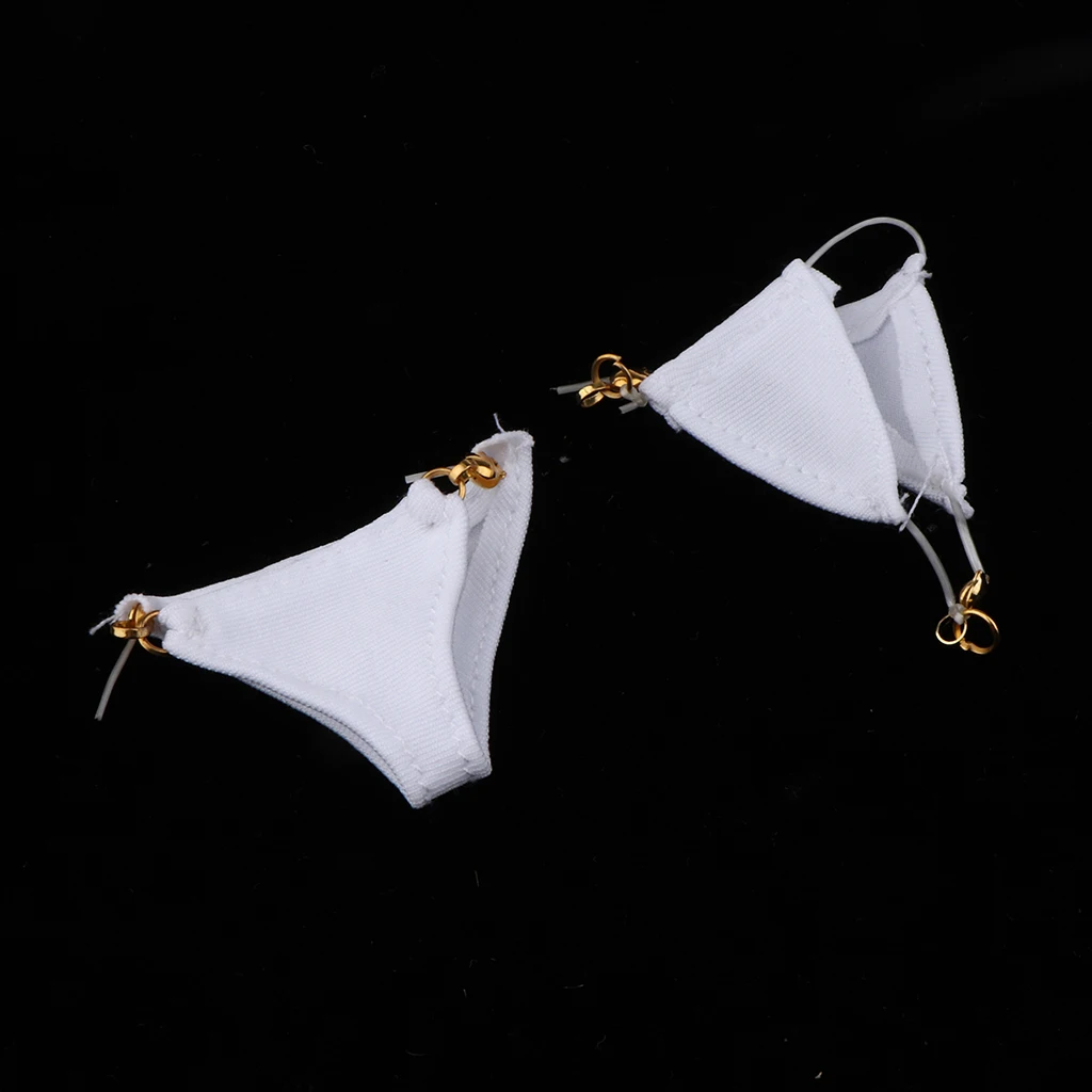 Fashion Handmade White Bra Top and Briefs Set for Blythe 1/6 BJD Dolls Clothing Accessory