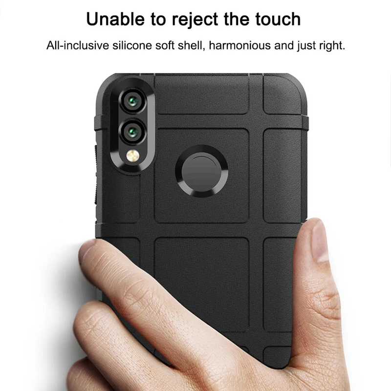 

Soft Army Heavy Case For Huawei Honor 8C Cases Silicone Shield Protective Back Cover Coque for Honor 8C Bumper Funda Capa