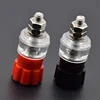 1Pair red black JS-900A transparent 3mm Terminal   Banana Plug Socket Connector High-power  current SCR material Welding ► Photo 2/6