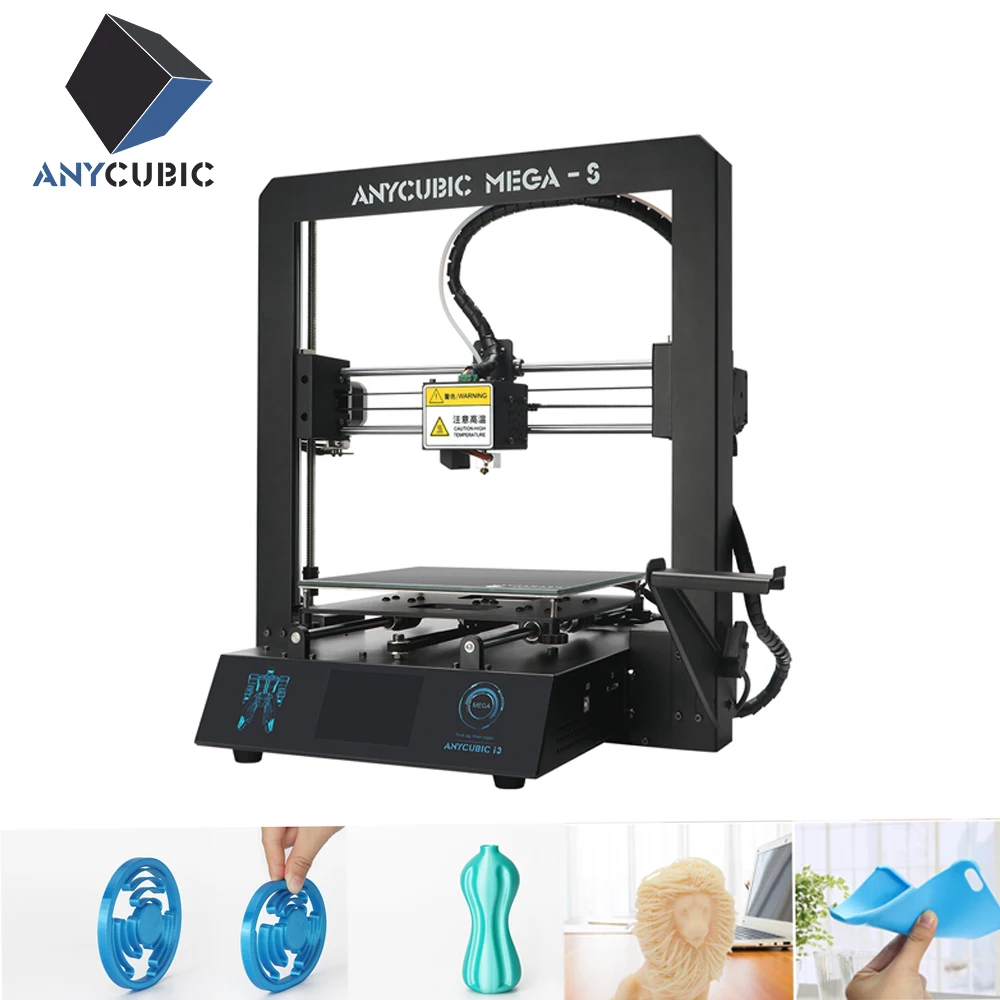 

ANYCUBIC Mega-S 3D Printer Upgrade Extruder TFT Touch Screen Huge Build Volume PLA Filament Cheap Desktop 3d Printer impresora