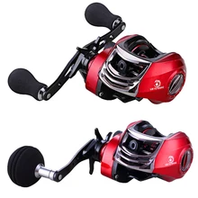 Катушка Baitcasting Рыбалка катушки один/двойная ручка 6,3: 1 13+ 1BB высокое Скорость Магнитная торможение литья Карп Рыбалка колесо
