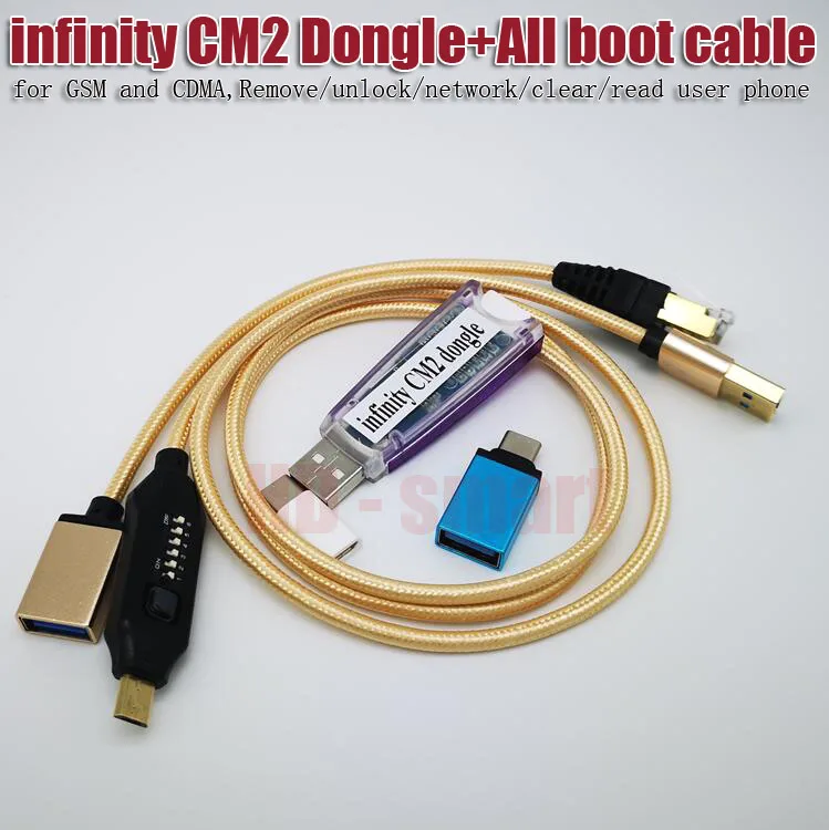 100% infinity CM2 BOX Dongle + UMF все кабели загрузки для GSM и CDMA