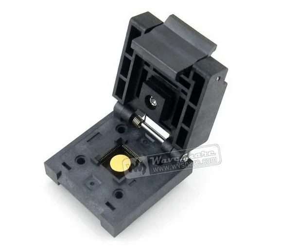 

Modules Free Shipping QFN-64BT-0.5-01 Enplas IC Burn-in Test Socket Adapter 0.5mm Pitch QFN64 MLP64 MLF64 Package