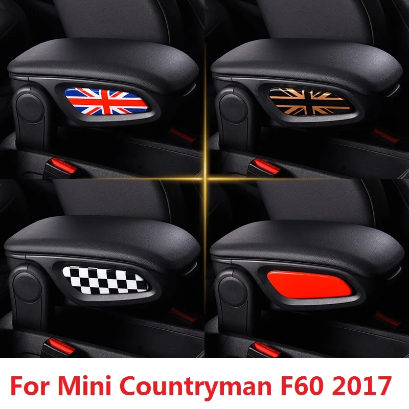 Автомобильный подлокотник боковая наклейка для Mini Cooper Countryman F60 2017 стильные