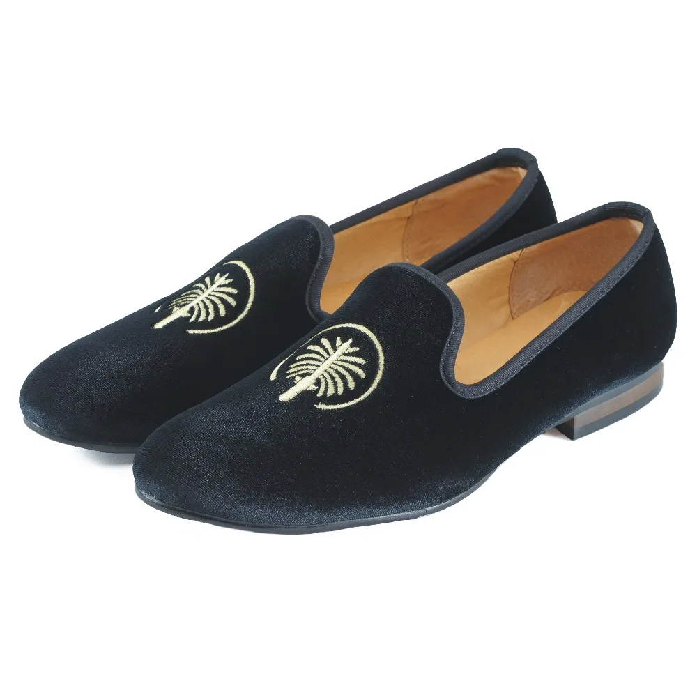 formal black loafer shoes