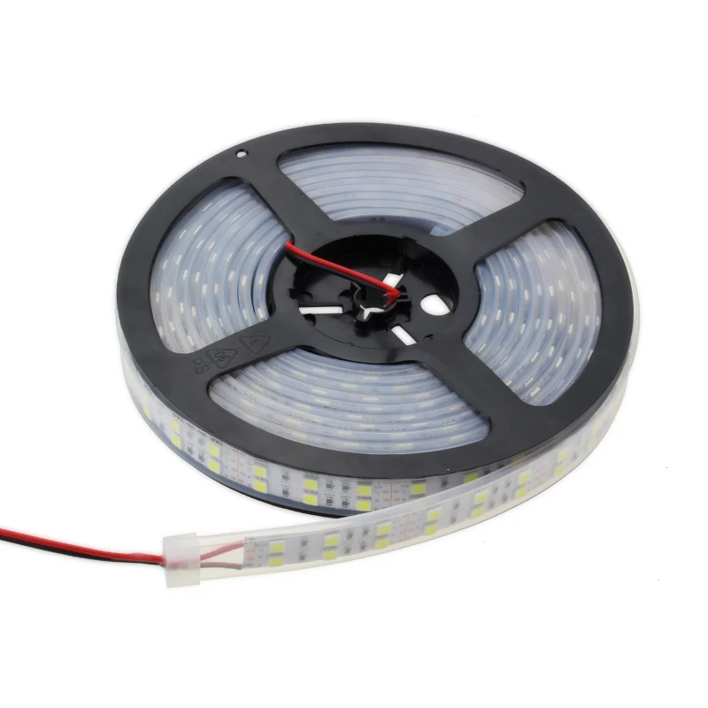 20m Led RGB strip double dow 24V/12V 120leds/m flexible light 600leds