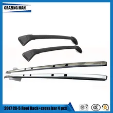 4 шт. винт установки боковой рельс бар покрытие хромированный багажник на крышу и поперечный бар соответствия для MAZDA CX-5 защита от коррозии