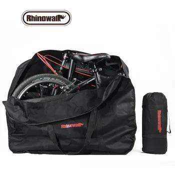 

Rhinowalk 14&20 inch Folding Bag Bicycle Vehicle Carrying Backpack Storage Package 600D Multifunction Durable Folding Bike Pack
