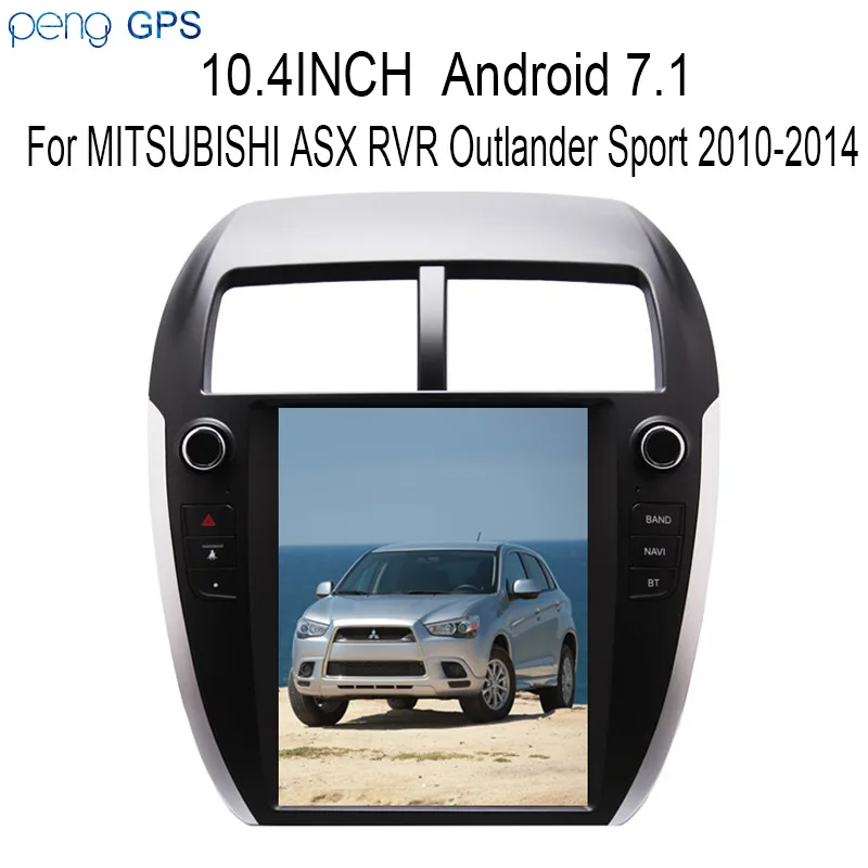 Автомобильный DVD плеер Tesla style GPS навигация Android для MITSUBISHI ASX RVR Outlander Sport 2010 14 стерео