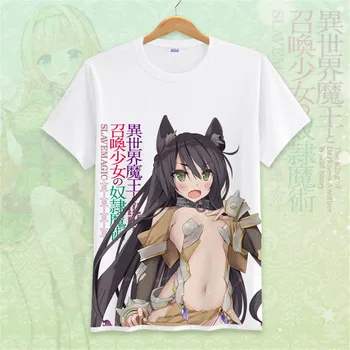 

New Anime How Not to Summon a Demon Cosplay T-shirt Lord Shera L Greenwood T Shirt cotton Short Sleeve Tops Tee