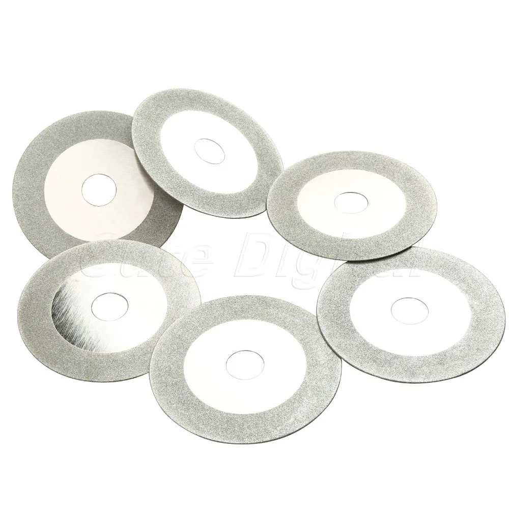 2PCS 100mm Carbon Steel Jewelry Diamond work Cutting Polishing Grinding Disc Cut Off Wheel Craft