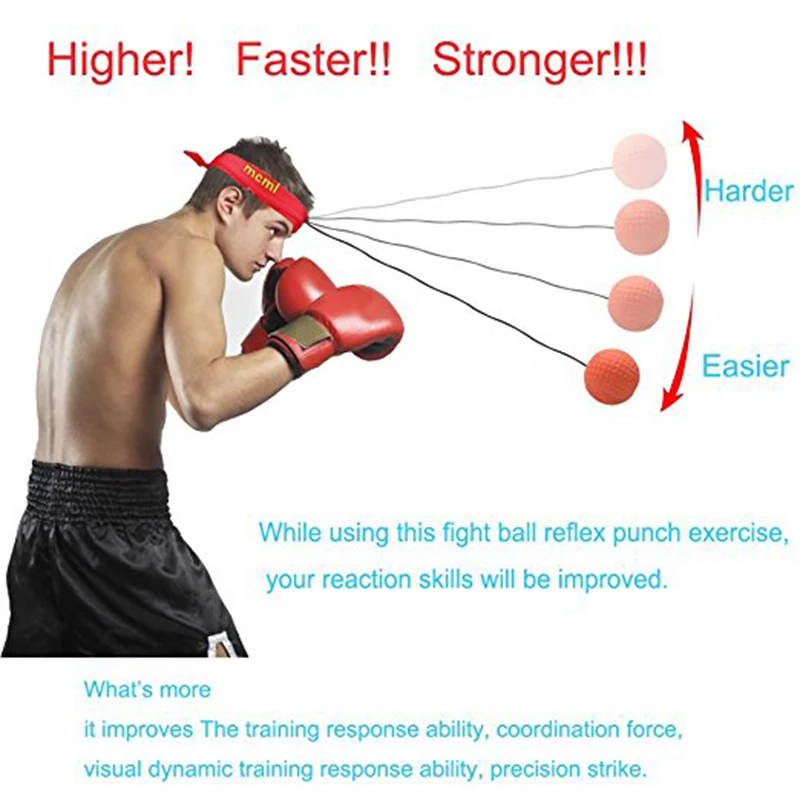 75 см бокс скорость пробивание мяч комплект Спорт Reactivity осведомленность ответ обучение для взрослых детей держать сильный фитнес