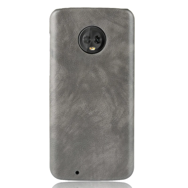 MOTO G6 G6Plus Litchi pattern PU leather+PC hard case_6