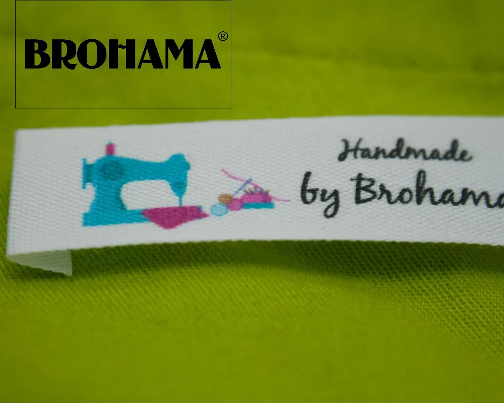 Sewing labels / custom brand labels, clothing labels, fabric 100