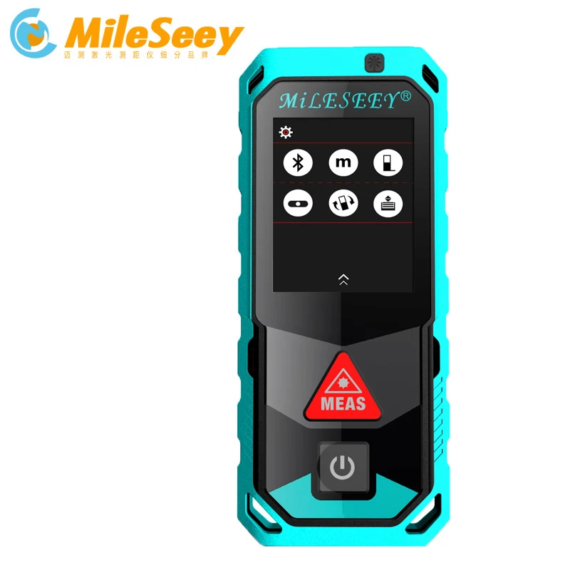 Mileseey T7 IP65 Водонепроницаемый Bluetooth Сенсорный экран лазерный дальномер с