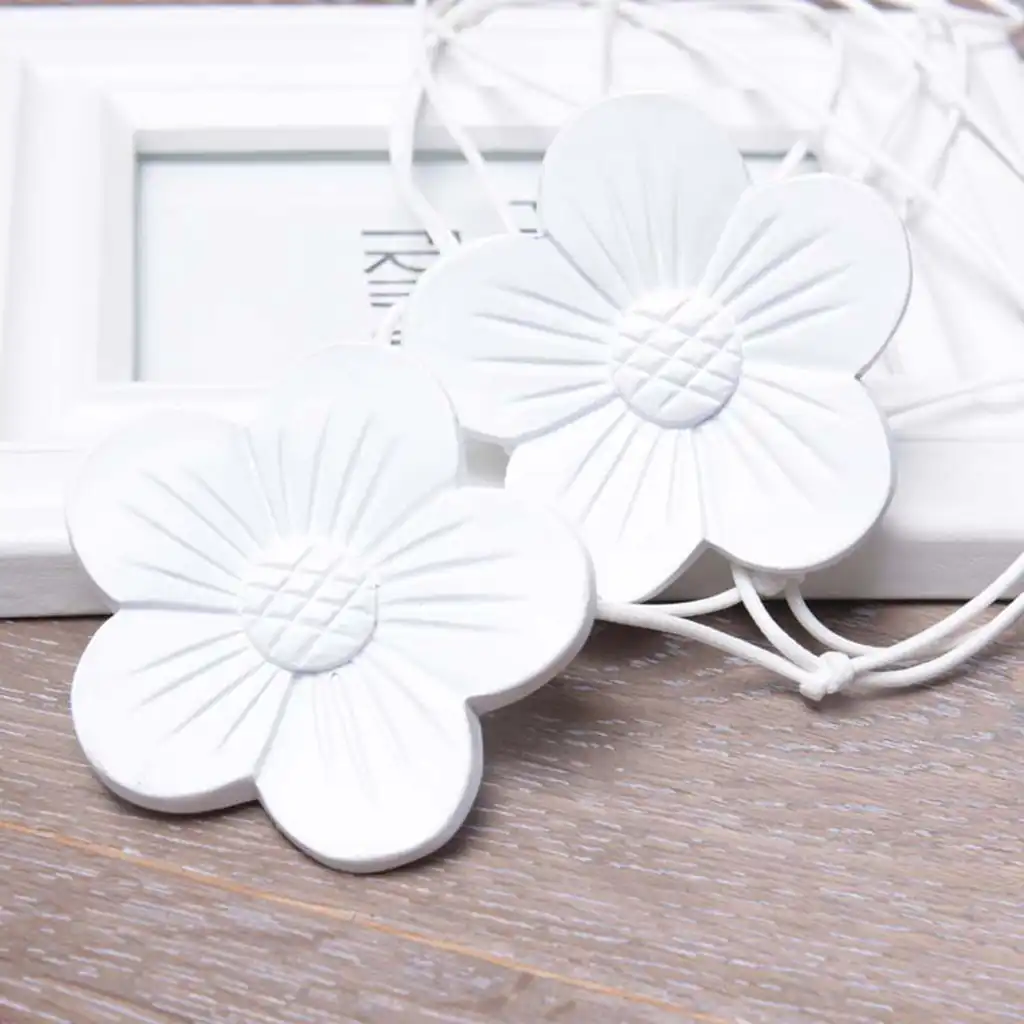 Modern Magnetic tie-backs Buckle for curtains voiles Flower Ribbon #3 nets