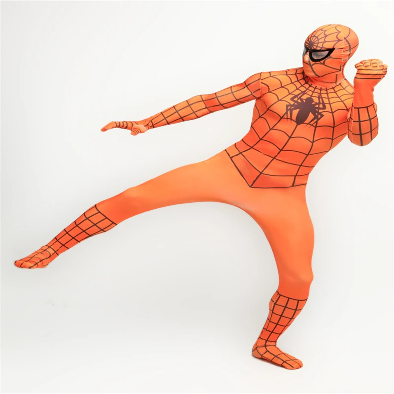 Человек-паук: в костюмы спайдермена Kostuum Spider Rood blauw Zwart Man Pak Volwassenen Kinderen Zenta Косплей
