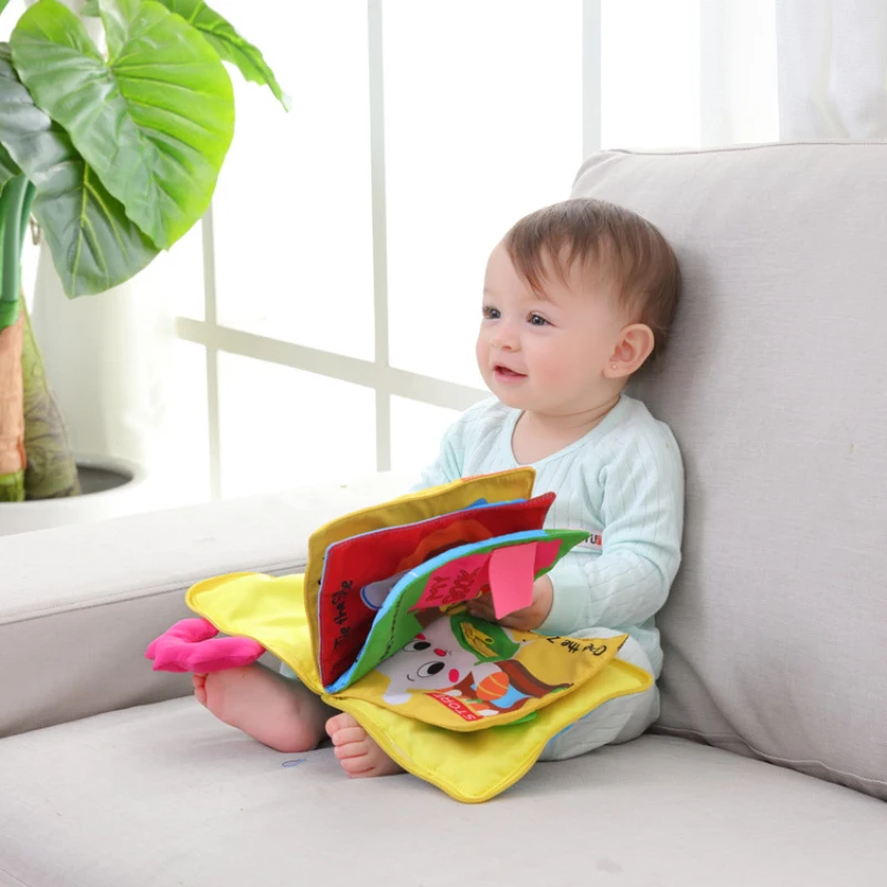 3D детская мягкая ткань книги 0 12 месяцев тихая ткань книги Игрушки для раннего развития развивающий подарок для младенцев погремушки игрушки для коляски