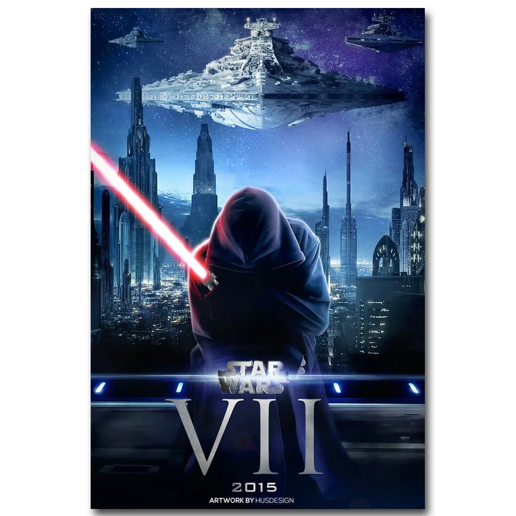 Star Wars Force Awakens Kylo Ren Movie Art Silk Poster 12x18 24x36