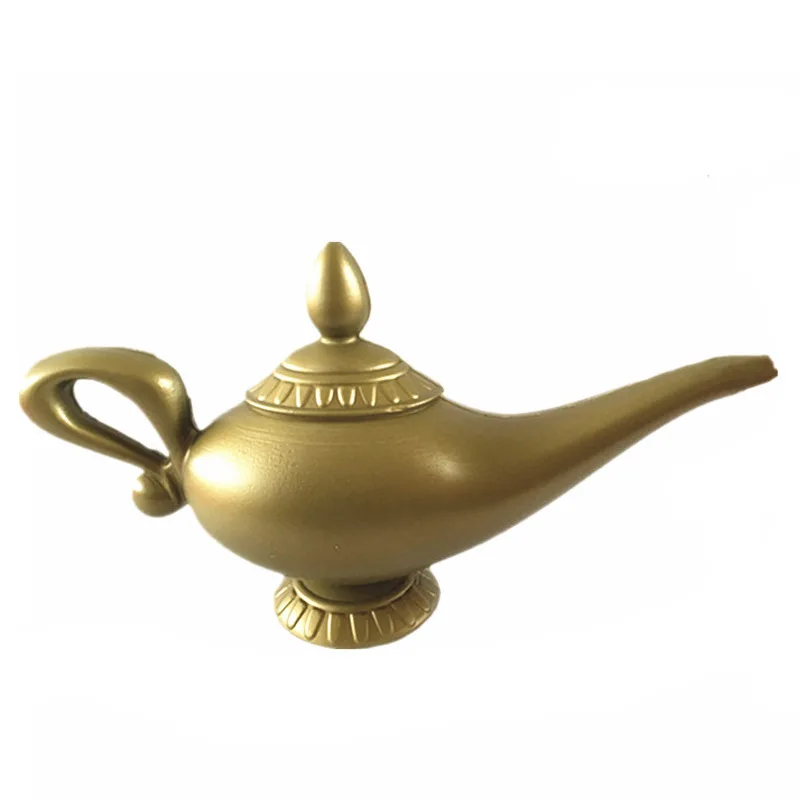 

Retro Aladdin Magic Lamp Toys Traditional Fairy Tale Aladdin Tea Pot Toy Home Ornaments Stage Tool