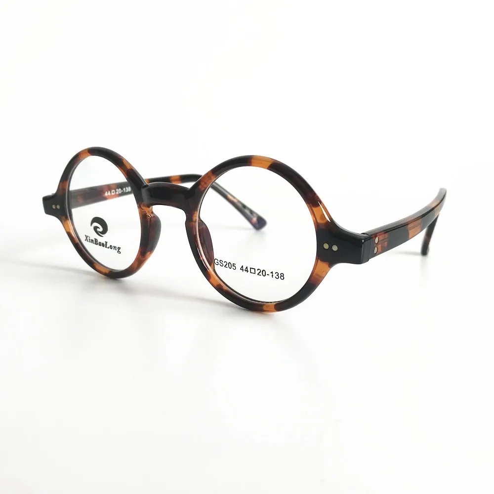 Buy Vintage 44mm Round Tortoise Eyeglass Frames 