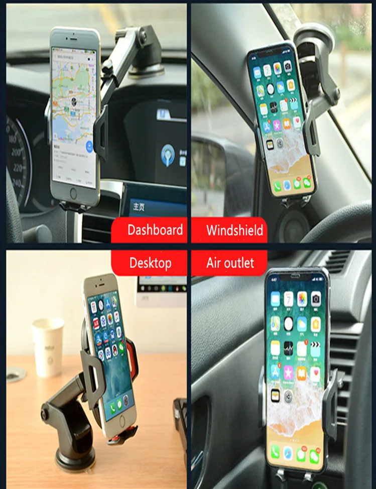 Автомобильный держатель для смартфона, автомобильный держатель для телефона, подставка для мобильного телефона, кронштейн для навигации на выходе из углеродного волокна, Кронштейн для мобильного телефона