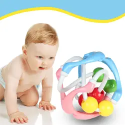 Детские игрушки-погремушки развивают интеллект, игрушка мяч Пластик колокольчик погремушка маленький громкий звонок мяч Brinquedos смешной