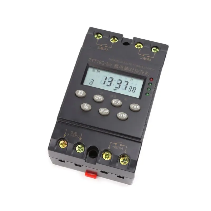 

Portable Micro Computer Timer Switch ZYT16G-3A LCD Display Programmable Controller 1 Pc