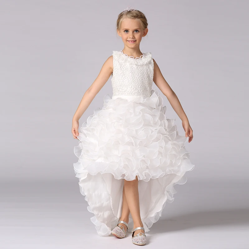 

New Diamond Girls dress trailing grid layered dressescostumes bow princess dress LT-21