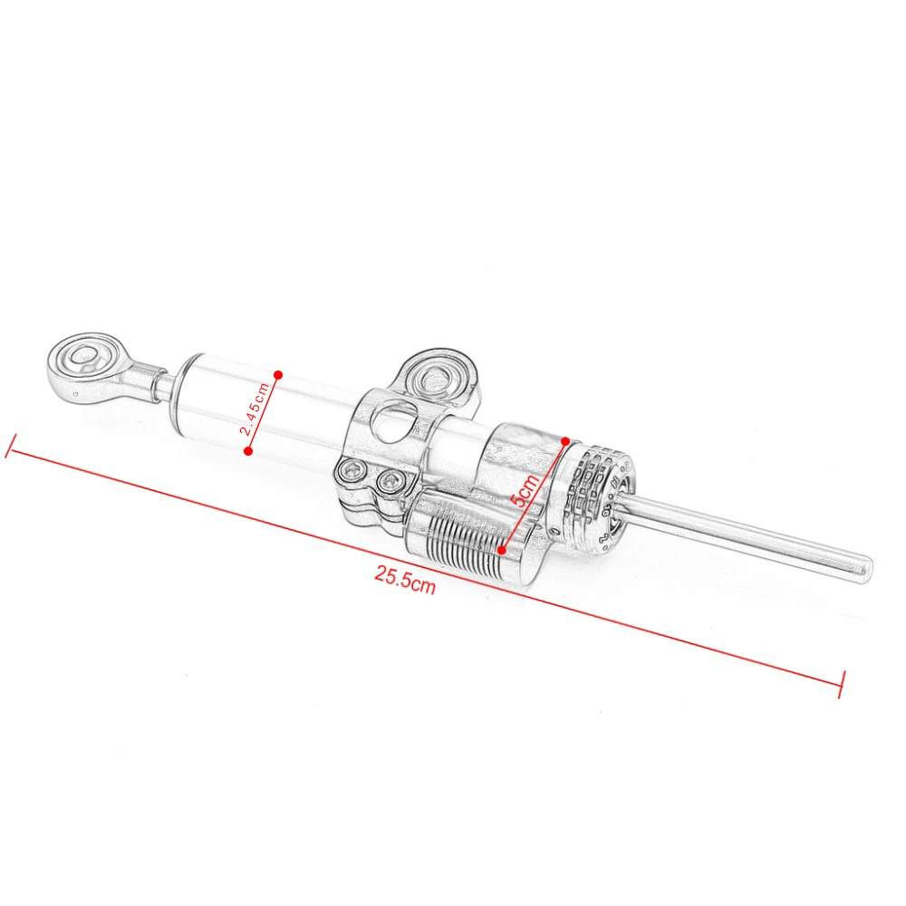 SMOK Universal Motorcycle Adjustable Steering Damper Stabilizer For Yamaha MT10 MT 10 MT-10 MT 07 MT-07 MT07 MT09 MT 09 MT-09