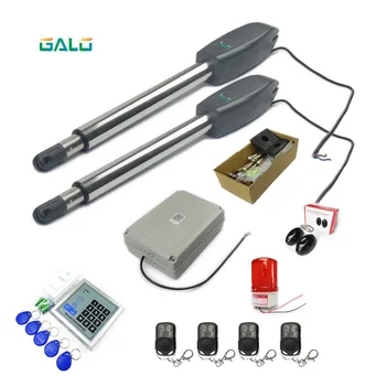 

Galo per leaf gate open use electric swing gate opener motor operator with keypad lamp photocell color kit Optional